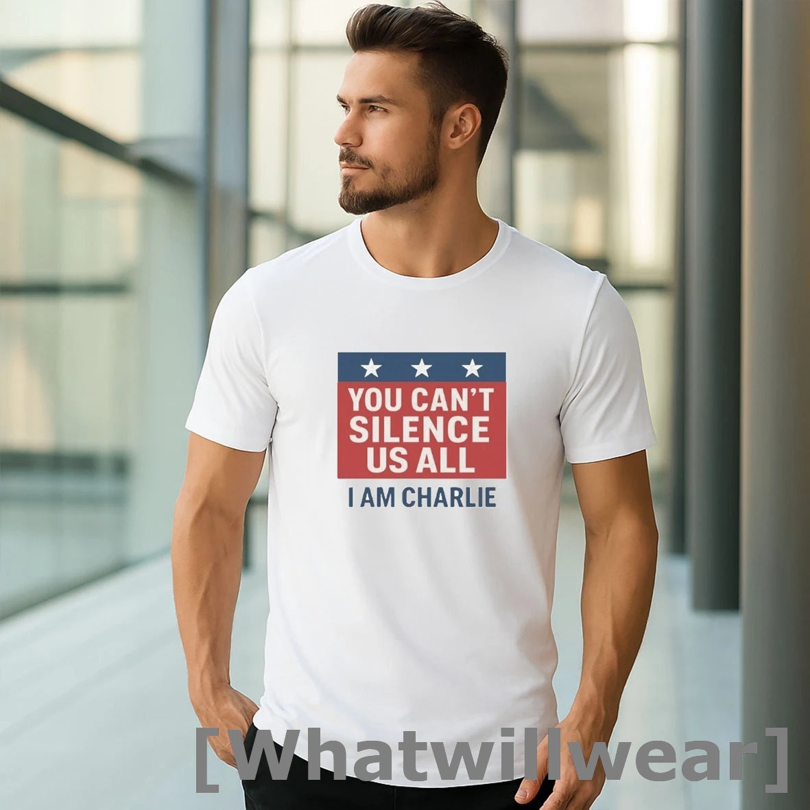 Official You Cant Silence Us All I Am Charlie Shirts