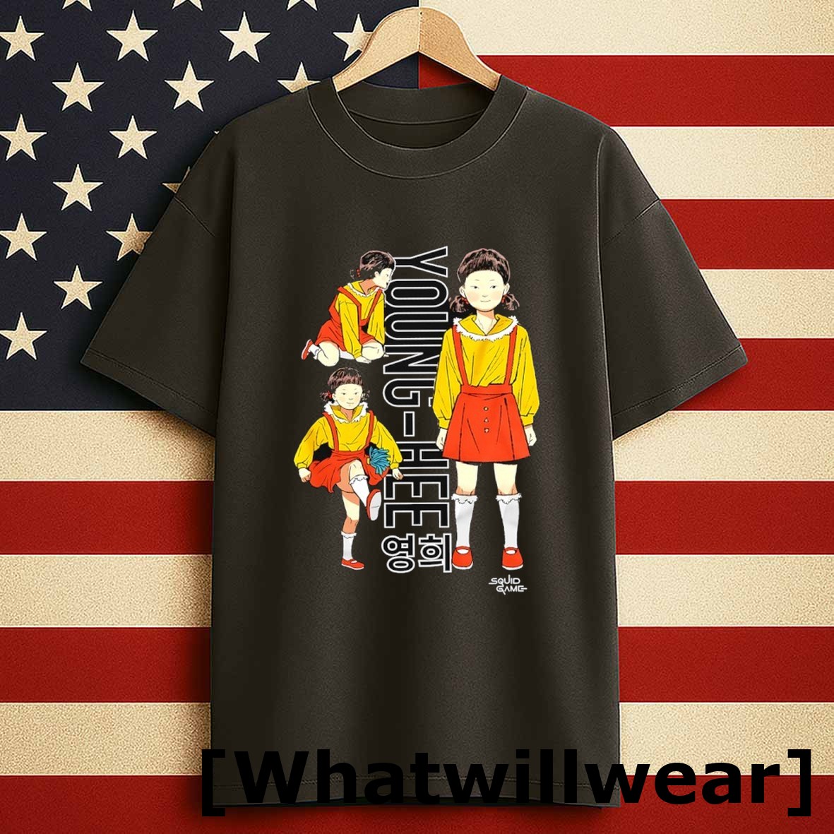 Official Young Hee Doll Squid Game Season 3 Tshirts Sweater