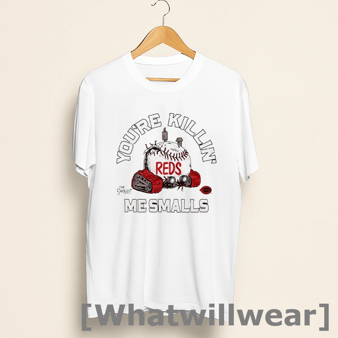 Official Youre Killin Me Smalls Cincinnati Reds X The Sandlot Shirts