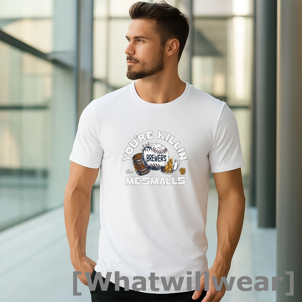Official Youre Killin Me Smalls Milwaukee Brewers X The Sandlot Tshirts Sweater