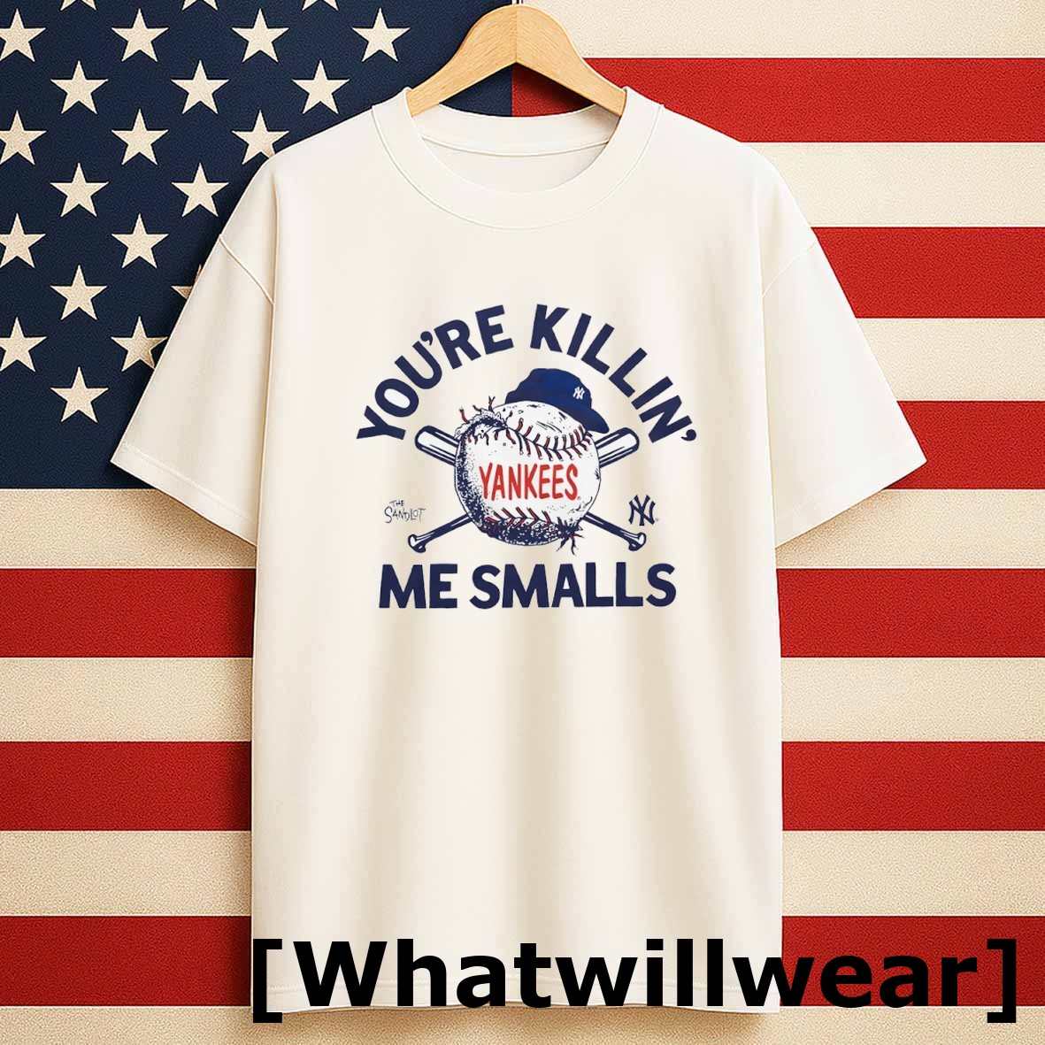Official Youre Killin Me Smalls New York Yankees X The Sandlot Tshirts Sweater