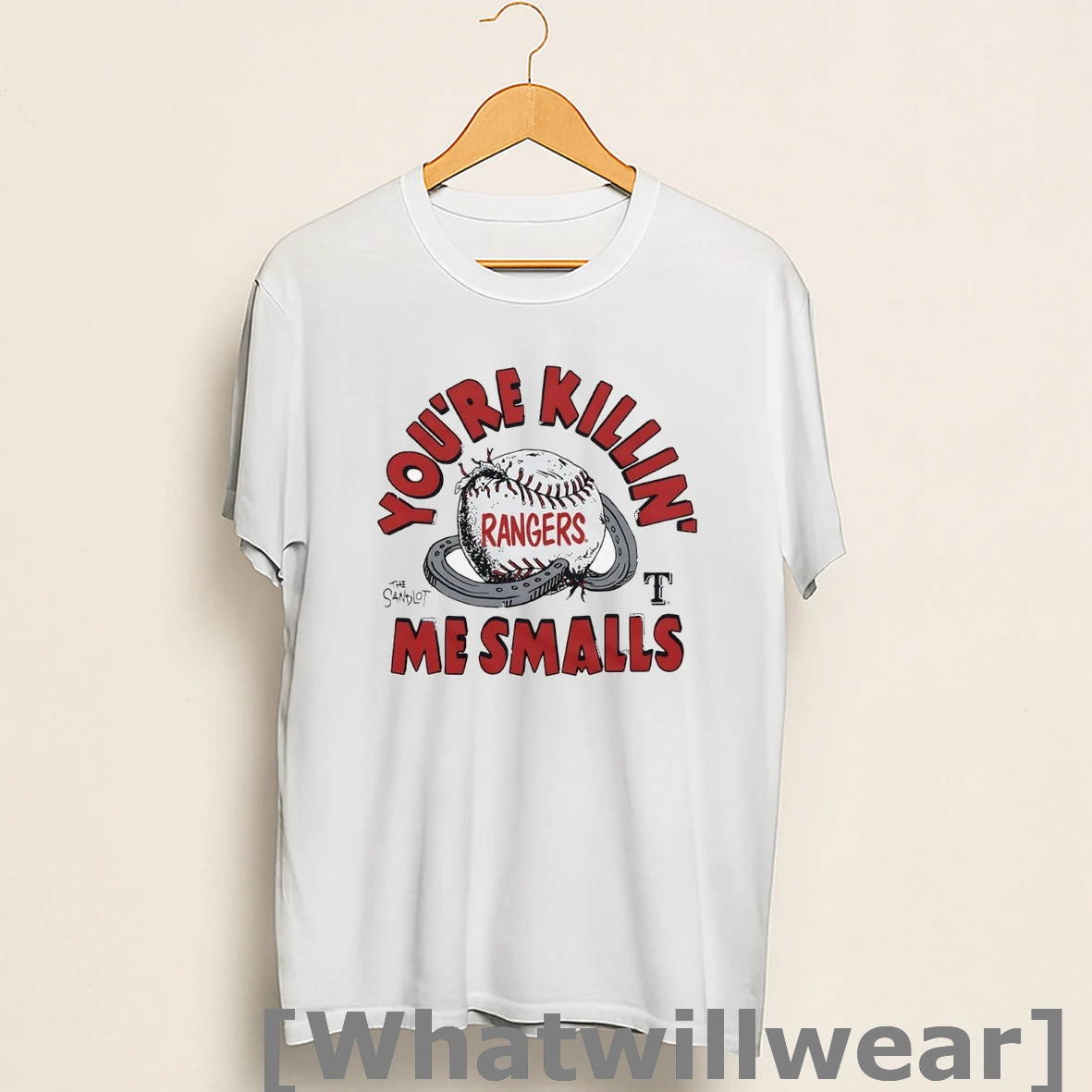 Official Youre Killin Me Smalls Texas Rangers X The Sandlot Shirts