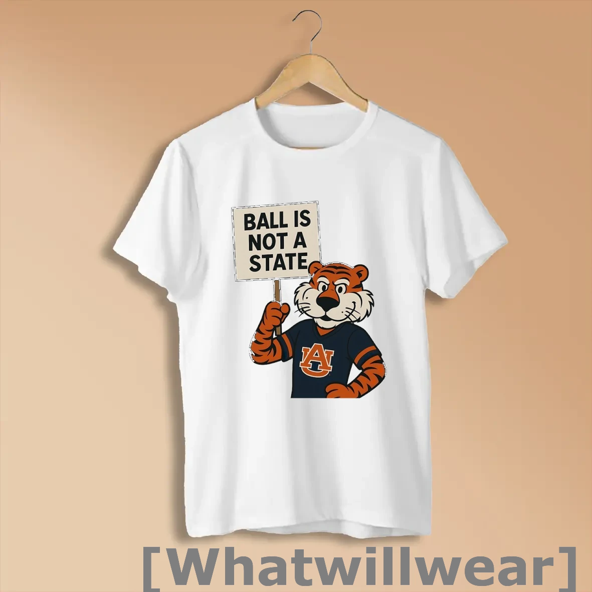 Official Zac Blackerby Auburn Tigers Ball Is Not A State Shirts
