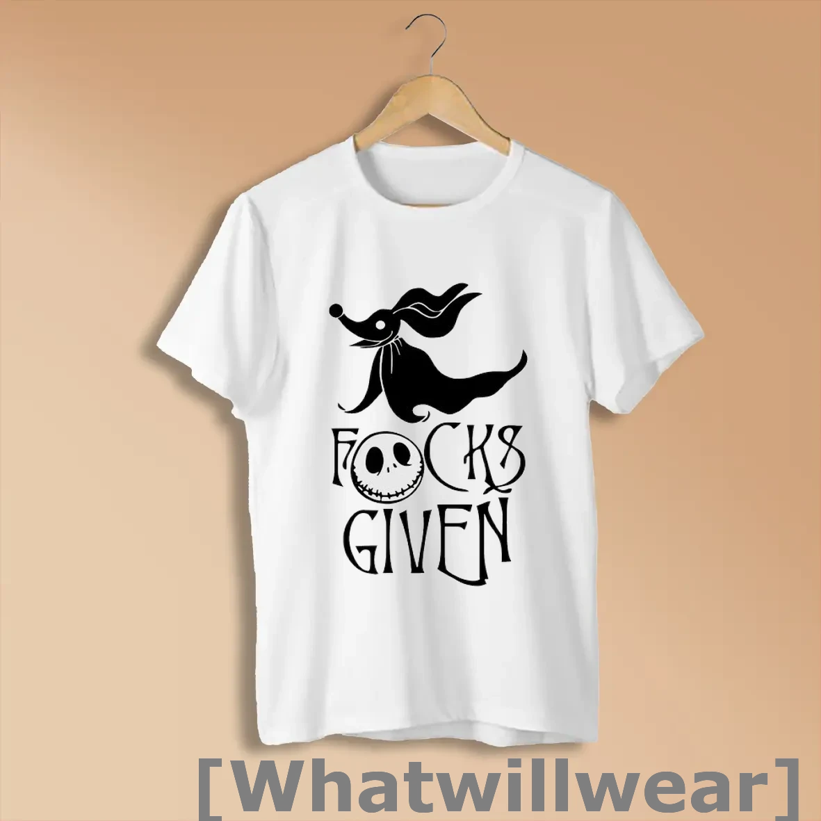 Official Zero The Nightmare Before Christmas Fucks Given Shirts