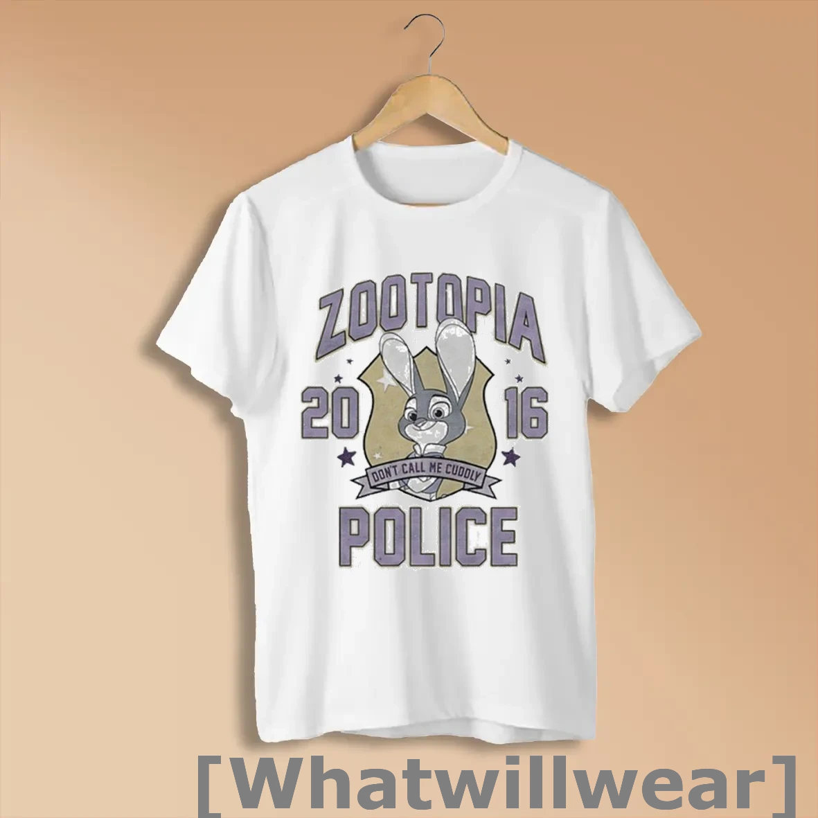 Official Zootopia Police Dont Call Me Cuddly Judy Hopps Bunny T Shirts Shirts