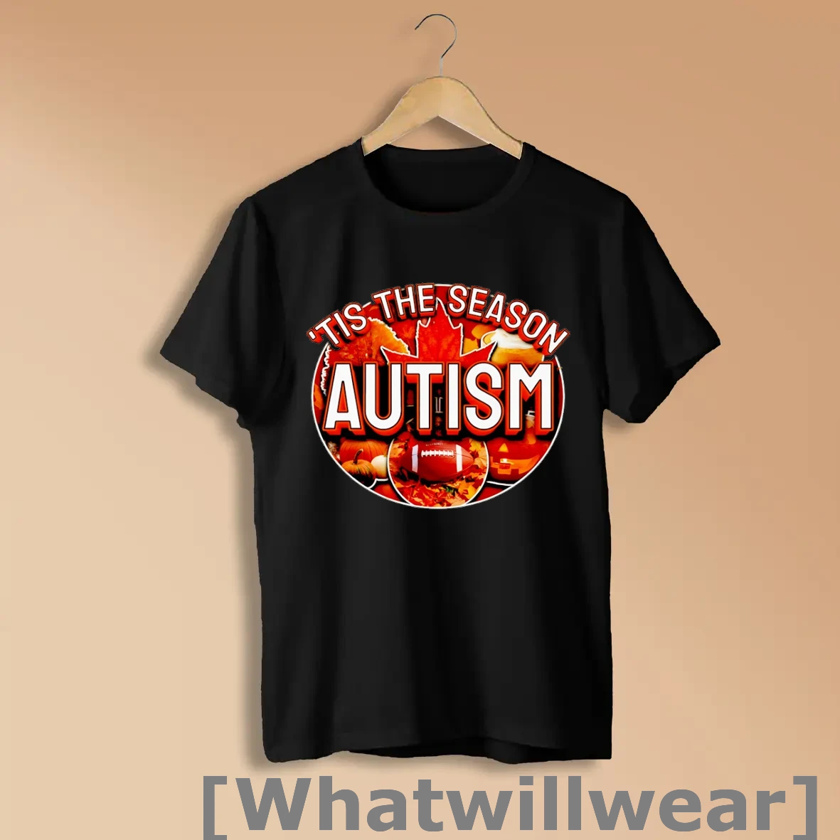 Official Tis The Season Autism Black Shirts