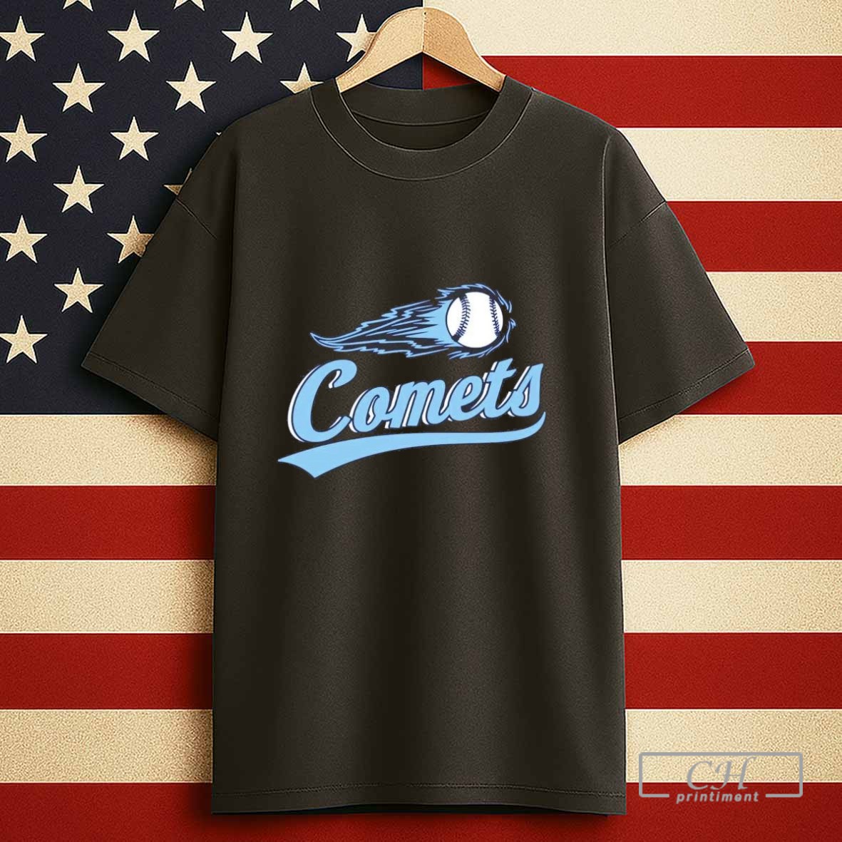 Oklahoma City Comets Fireball Tshirt Sweater