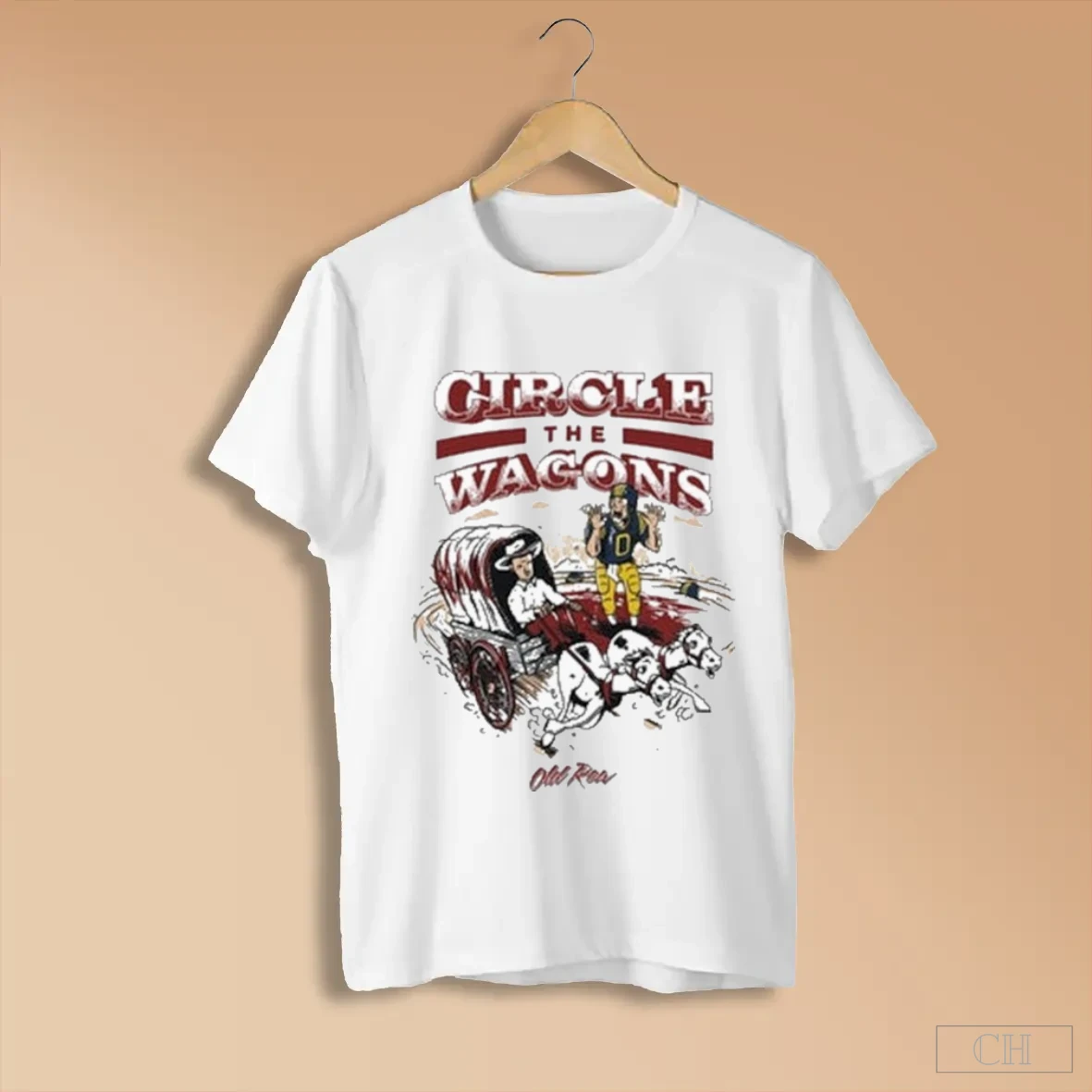 Oklahoma Sooners Michigan Wolverines Circle The Wagons Shirts