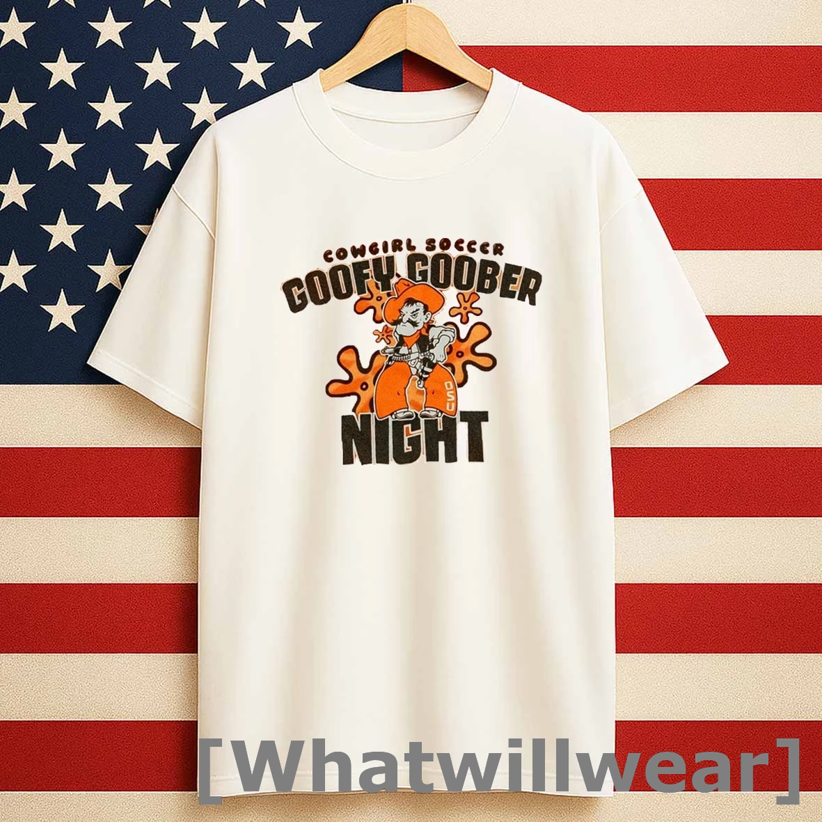 Oklahoma State Cowboys Cowgirl Soccer Goofy Goober Night Shirts