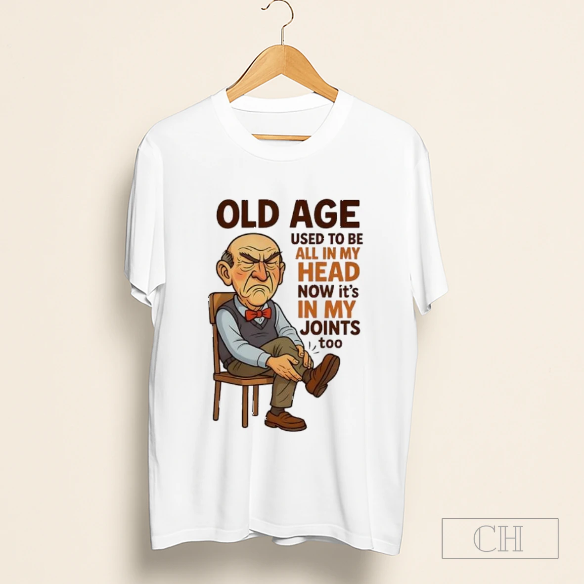 Old Age Used To Be All In My Head Now Its In My Joints Too Shirt