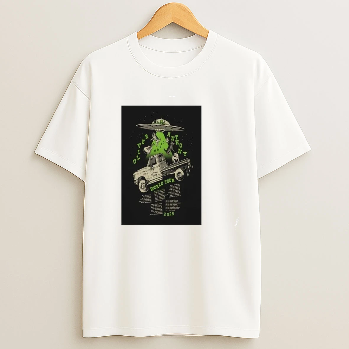 Oliver Anthony Concert World Tour 2025 Shirts