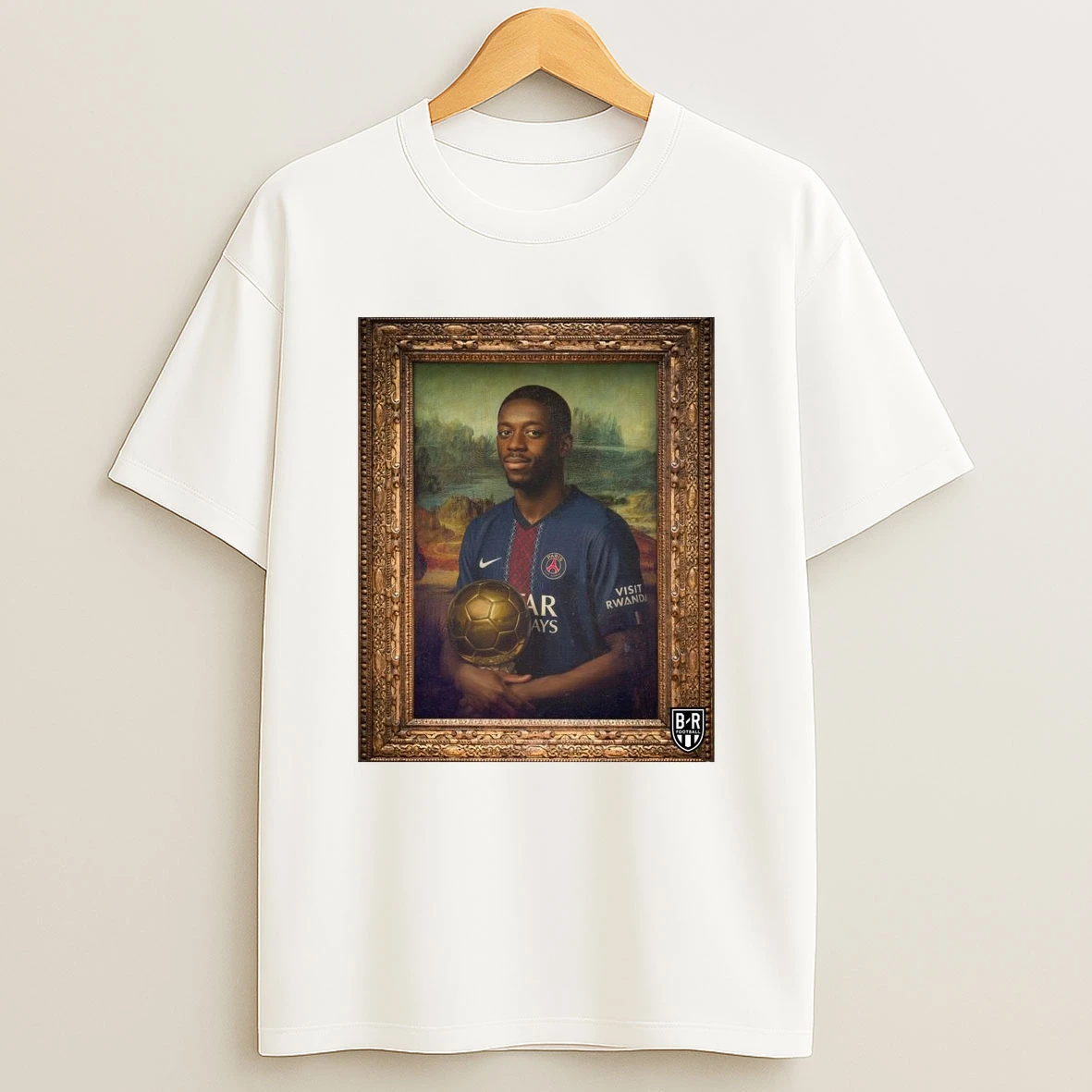 Ousmane Dembele Wins The Ballon Dor Mona Lisa Style Shirts