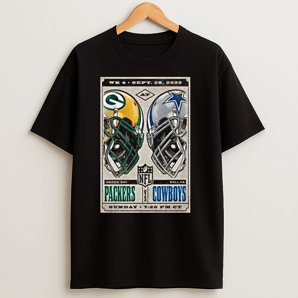 Packers Cowboys September Shirts