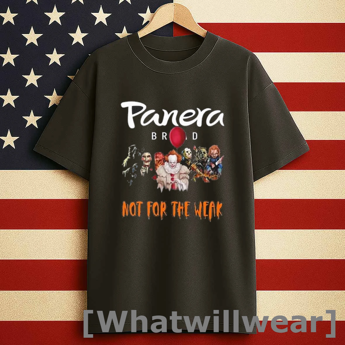 Panera Bread X Horror Characters Not For The Weak Halloween 2025 Shirts