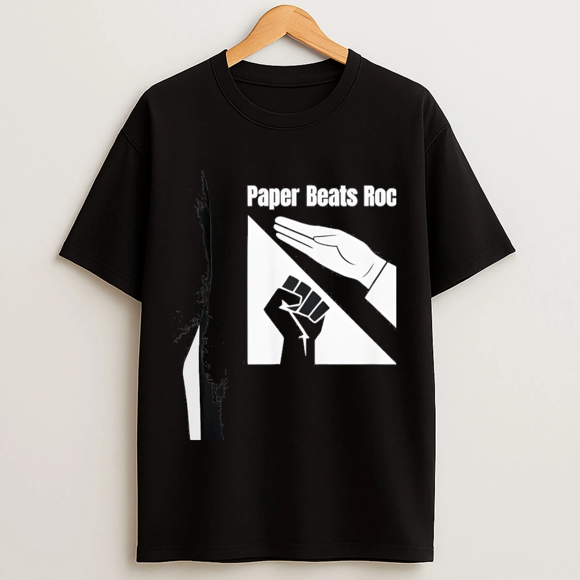 Paper Beats Rock Hand Shirts