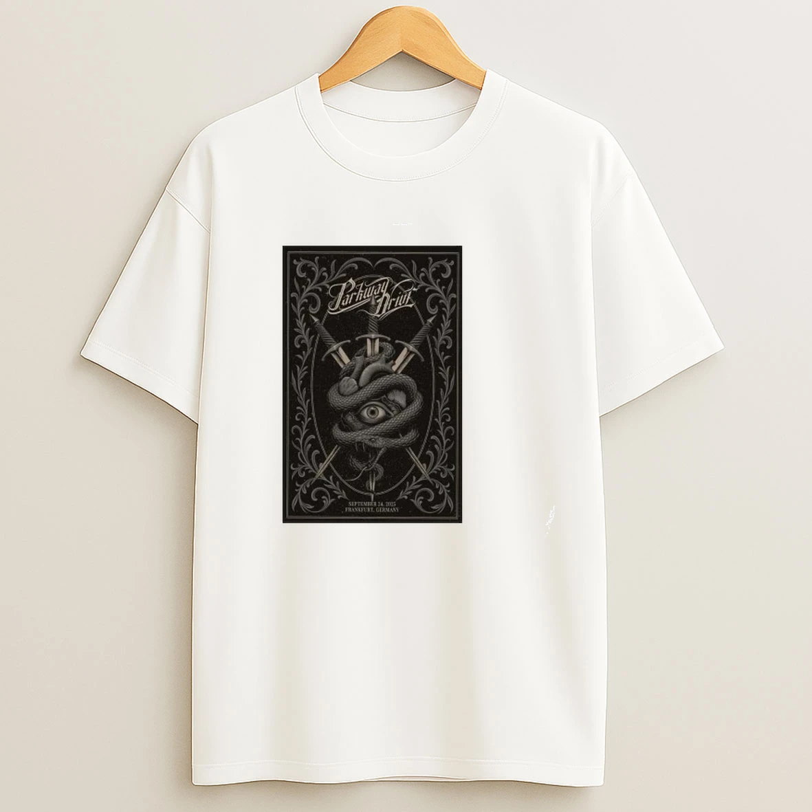 Parkway Drive Sep 24 2025 Festhalle Frankfurt Germany Shirts