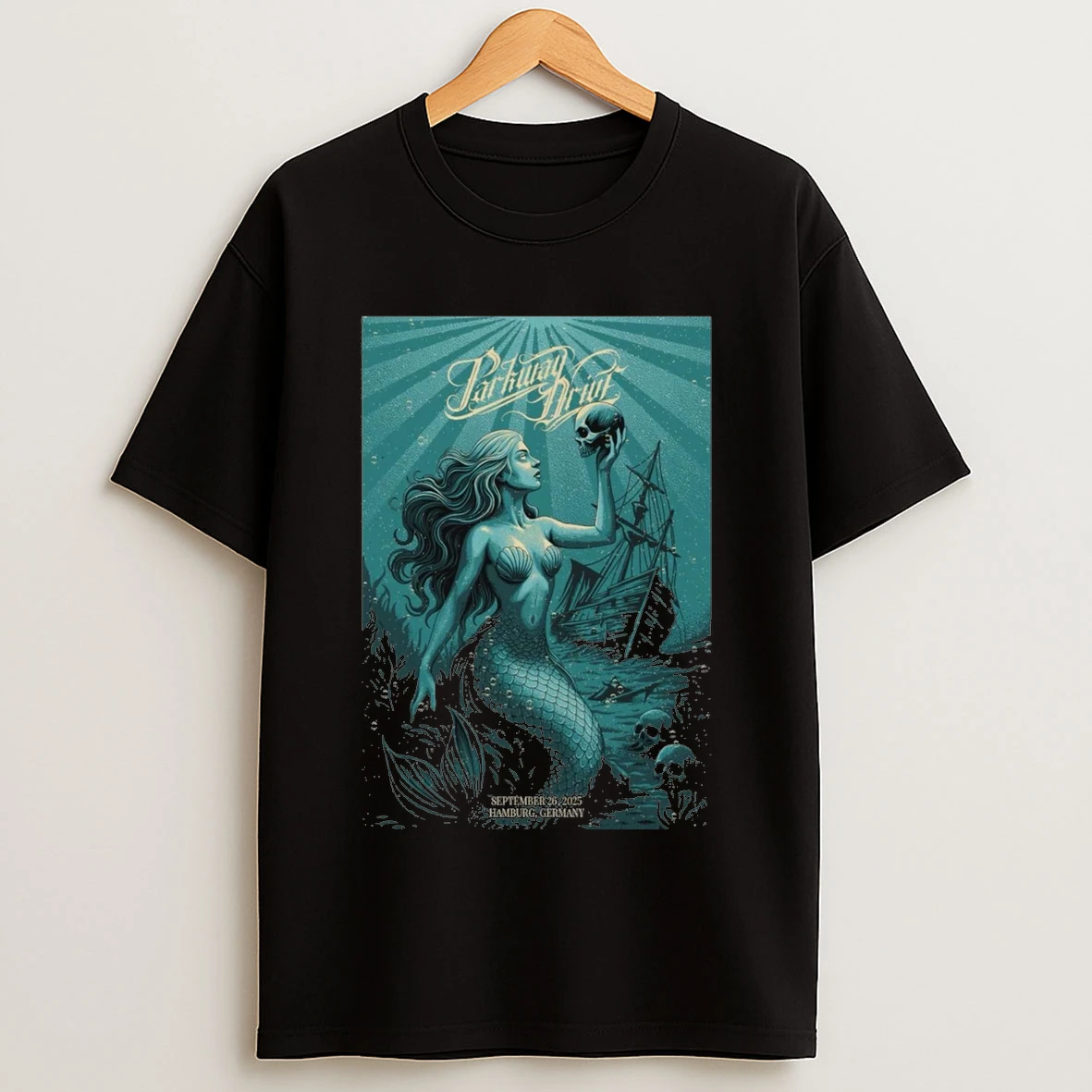 Parkway Drive September 26 2025 Barclays Arena Hamburg Germany Concert Shirts