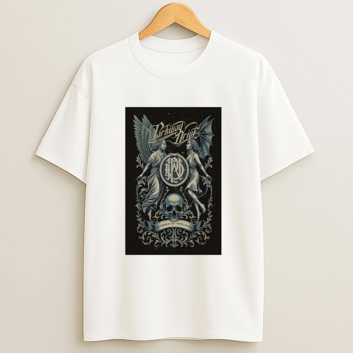 Parkway Drive Tour Vienna Austria 2025 Shirts