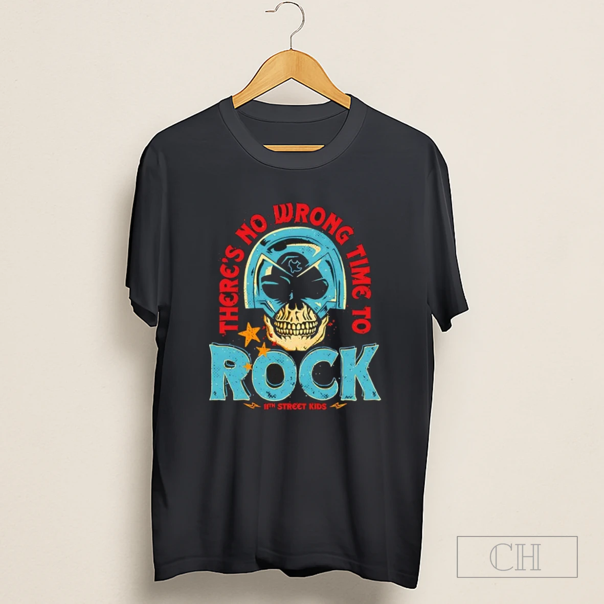Peacemaker Skull Theres No Wrong Time To Rock Shirt
