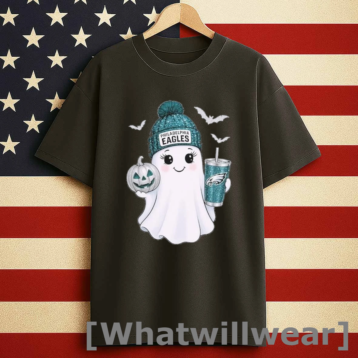 Philadelphia Eagles Boo Ghost Halloween Shirts