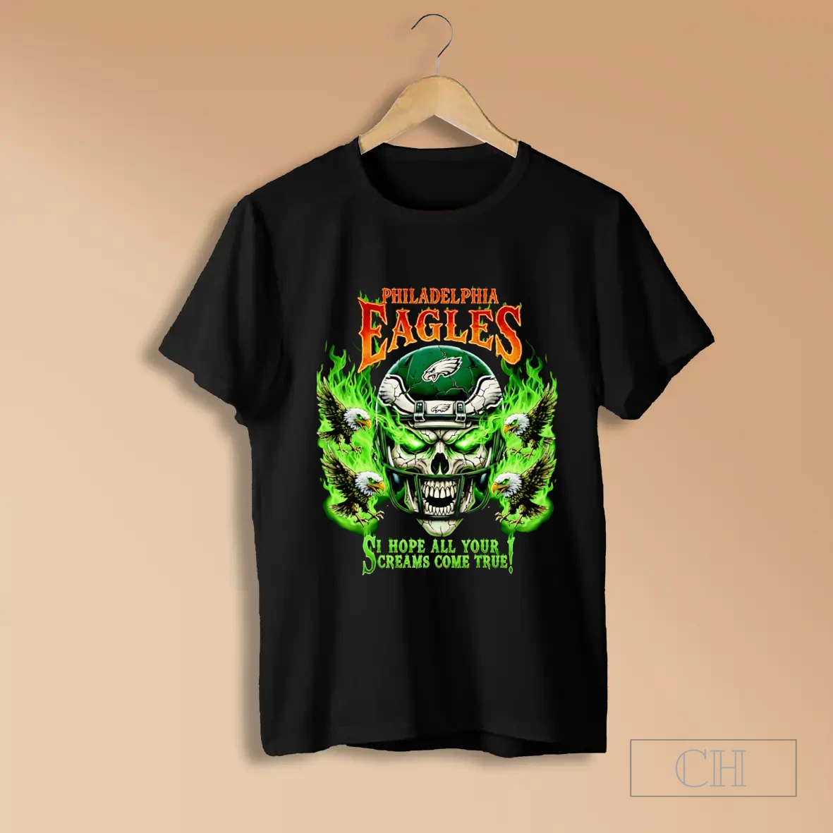 Philadelphia Eagles I Hope All Your Screams Come True T Shirt