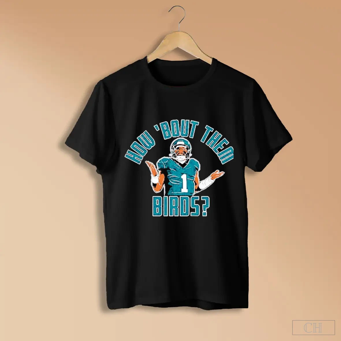 Philadelphia Eagles Jalen Hurts How Bout Them Birds Shirts