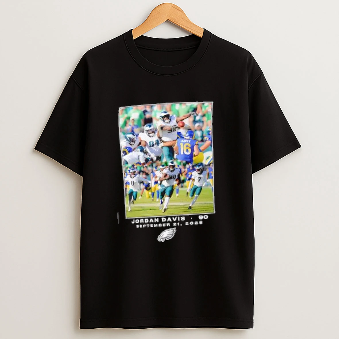 Philadelphia Eagles Jordan Davis Nfl Flash Features Week 3 Shirts