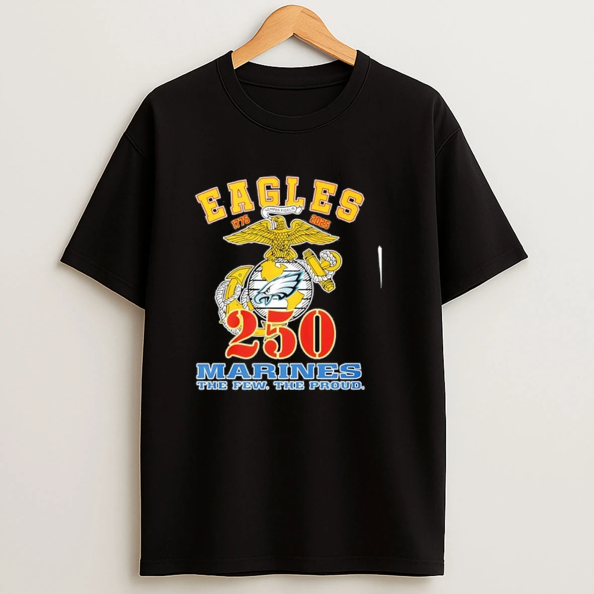 Philadelphia Eagles X United States Marine Corps 250th Anniversary 1775 2025 Marines The Few The Proud Shirts