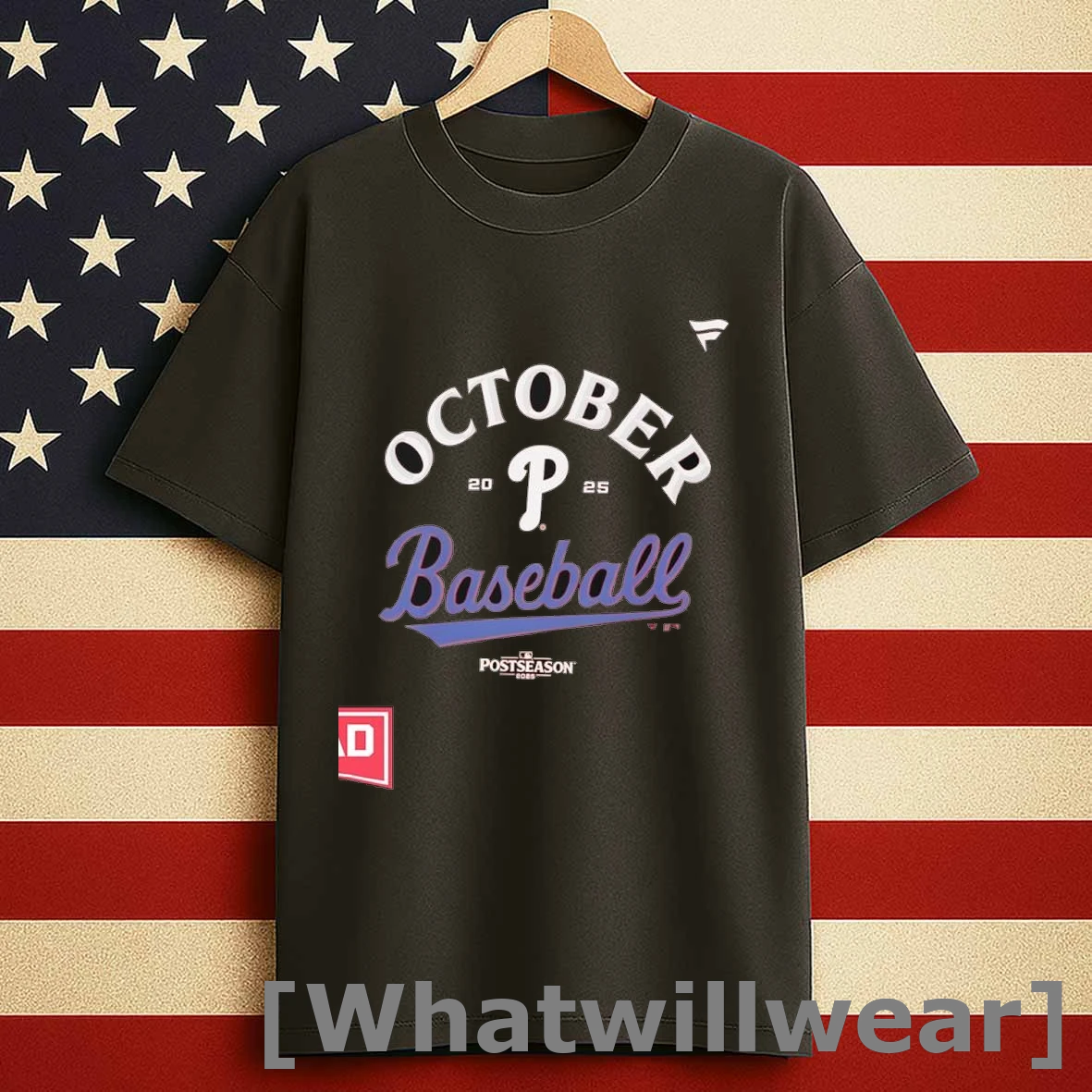 Philadelphia Phillies 2025 Mlb Postseason Locker Room Shirts