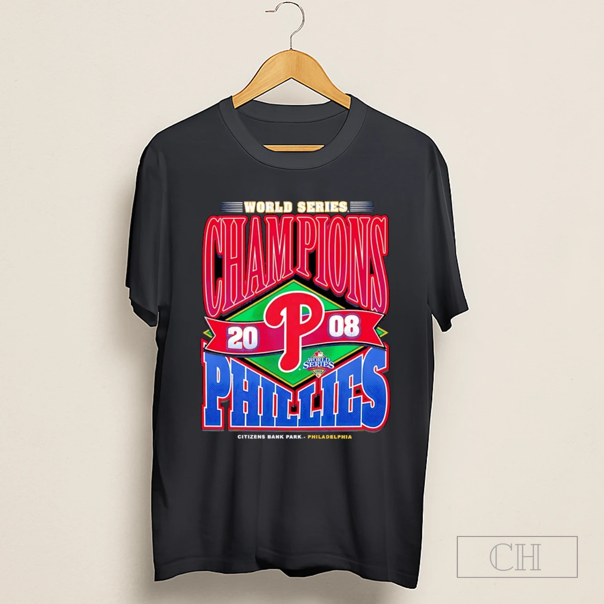 Philadelphia Phillies Baseball World Serie Champions 2008 Vintage Shirt