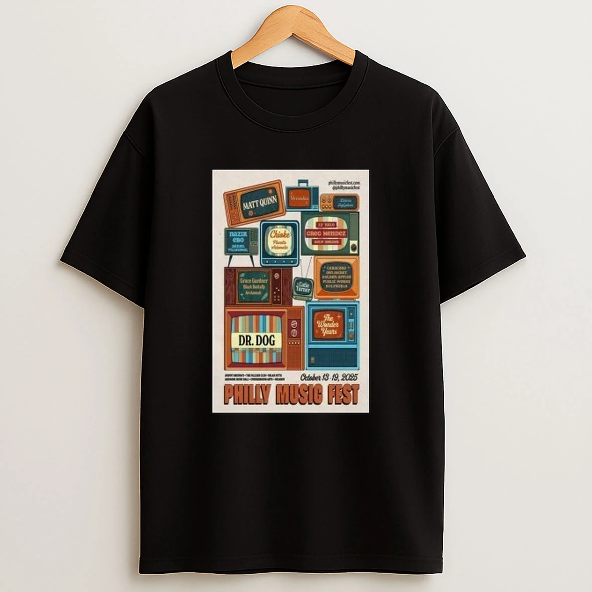 Philly Music Fest October 13 19 2025 Philadelphia Pa Shirts