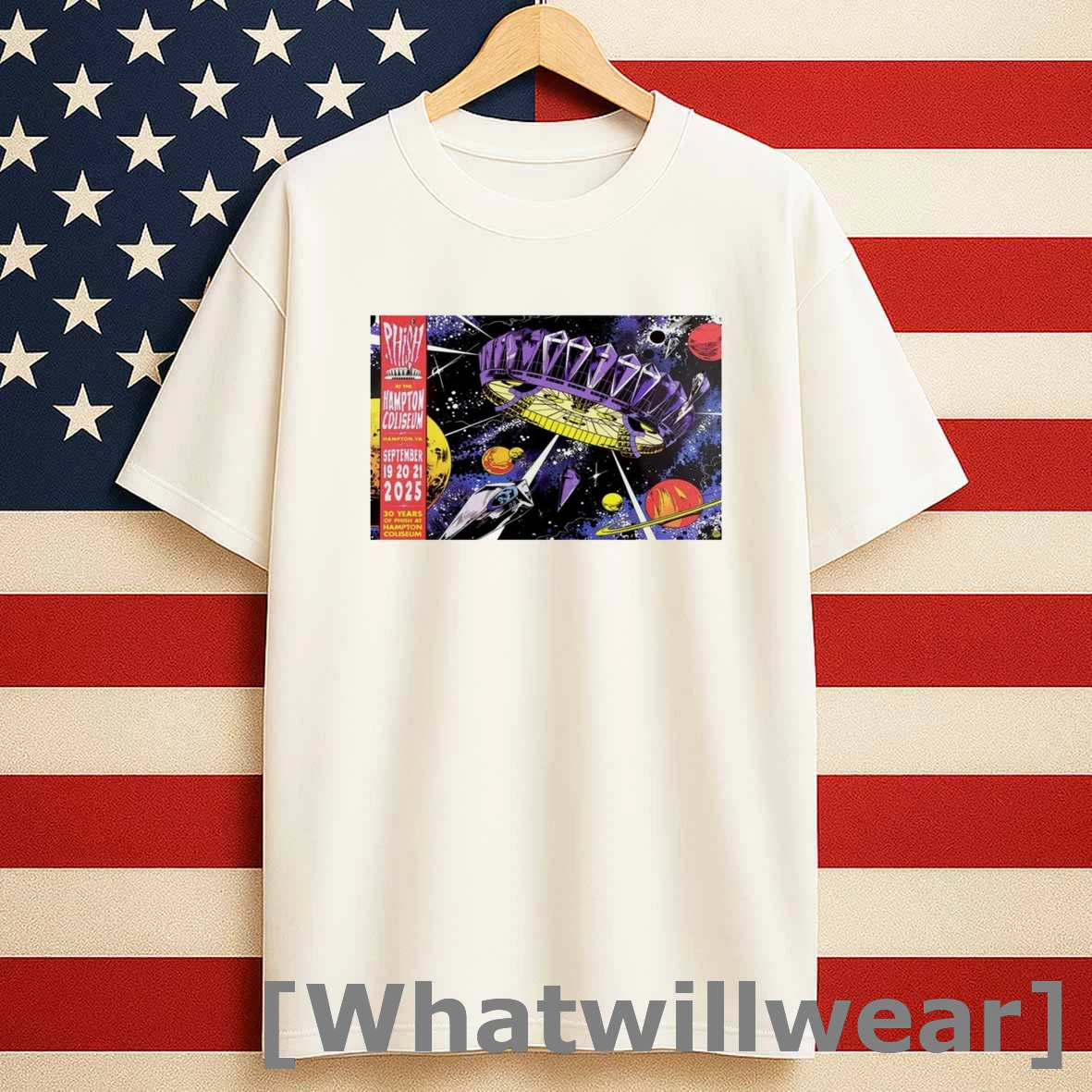 Phish At The Hampton Coliseum Hampton Le September 19 21 2025 Shirts