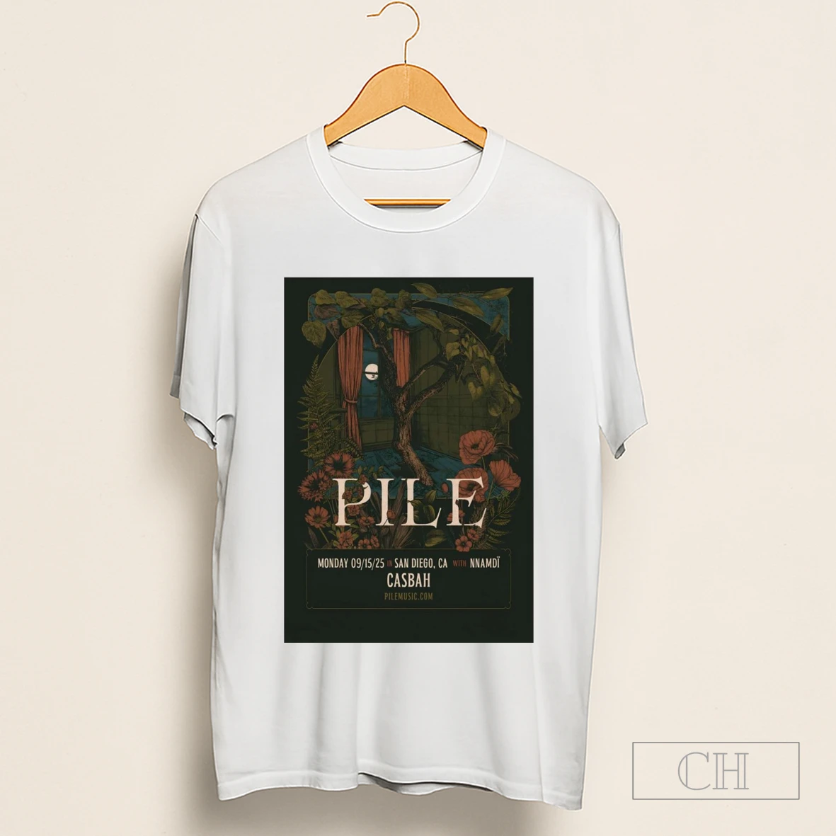 Pile Monday September 15 2025 The Casbah In San Diego Ca Shirt