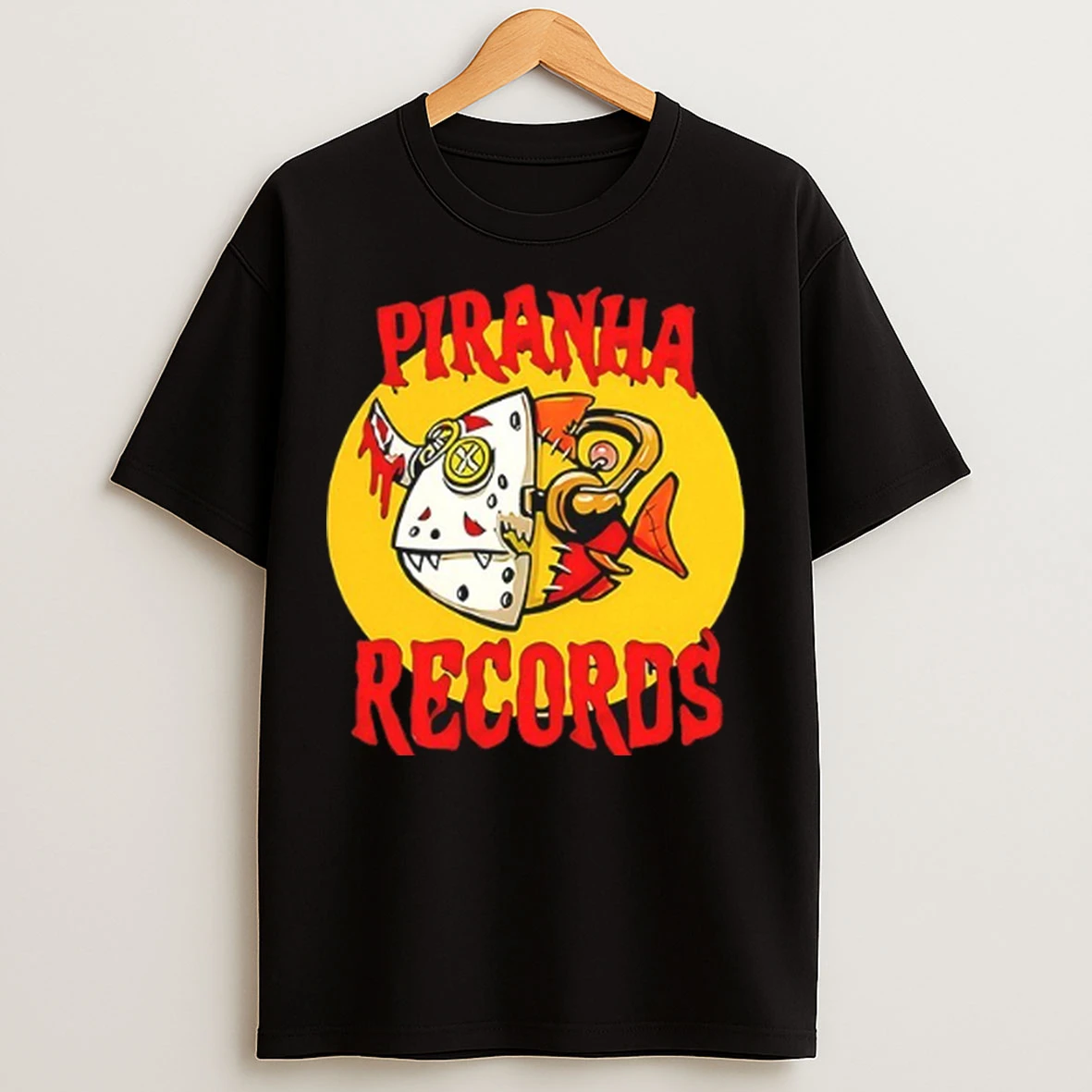 Piranha Records Halloween T Shirts