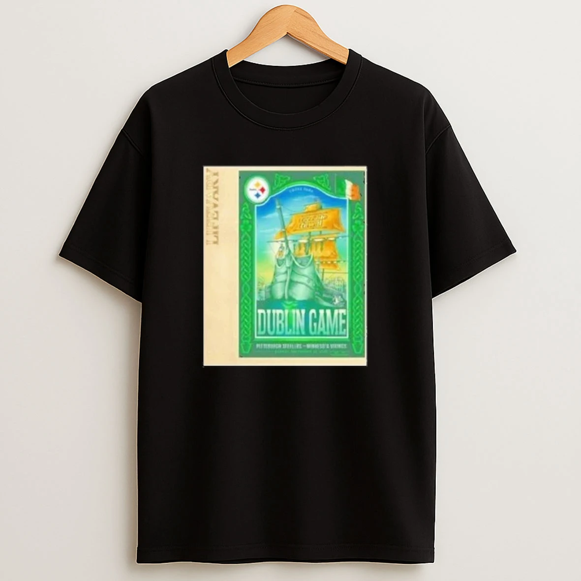 Pittsburgh Slers X Minnesota Vikings Croke Park Dublin Ireland September 28 2025 Shirts