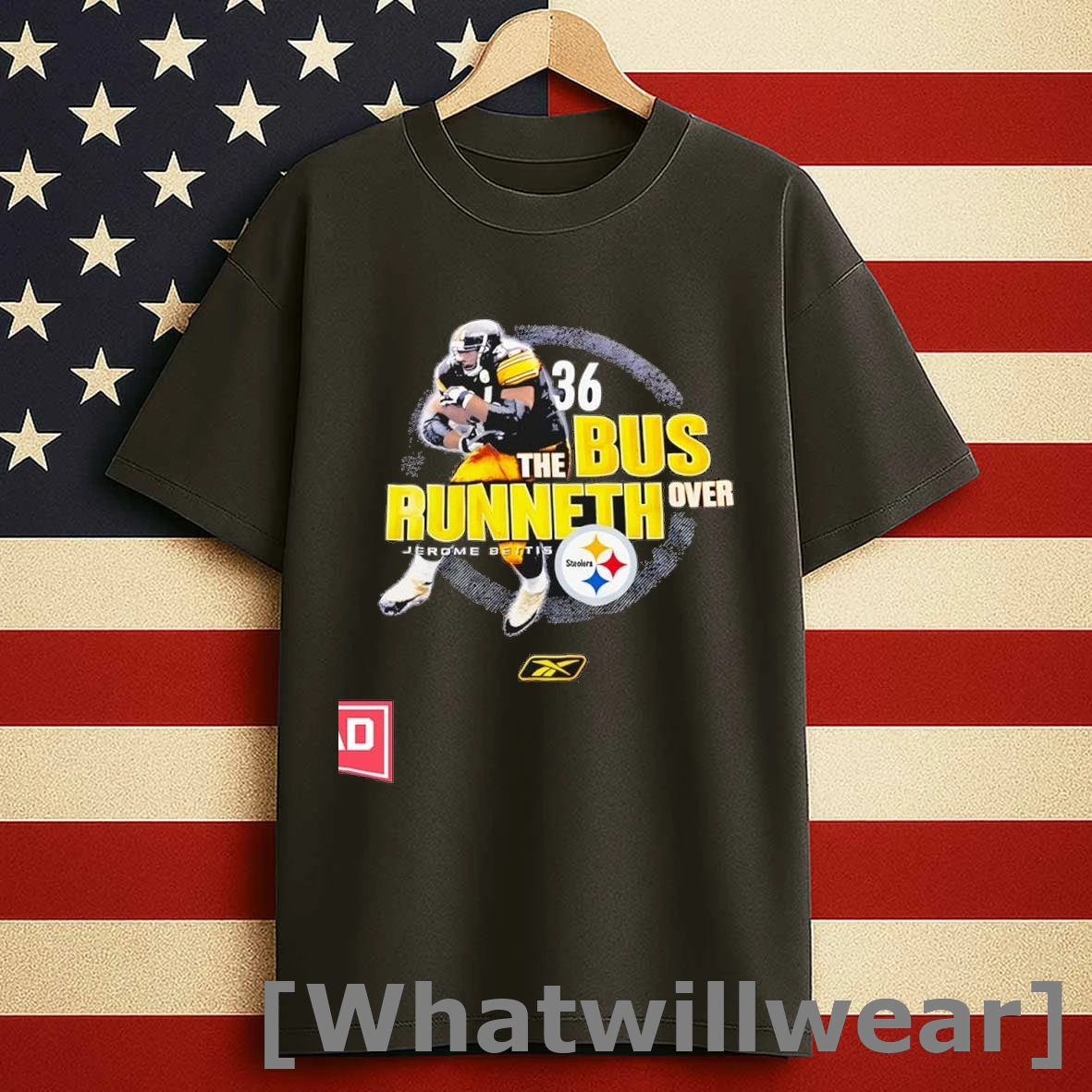 Pittsburgh Steelers The Bus Runneth Over Jerome Bettis Shirts