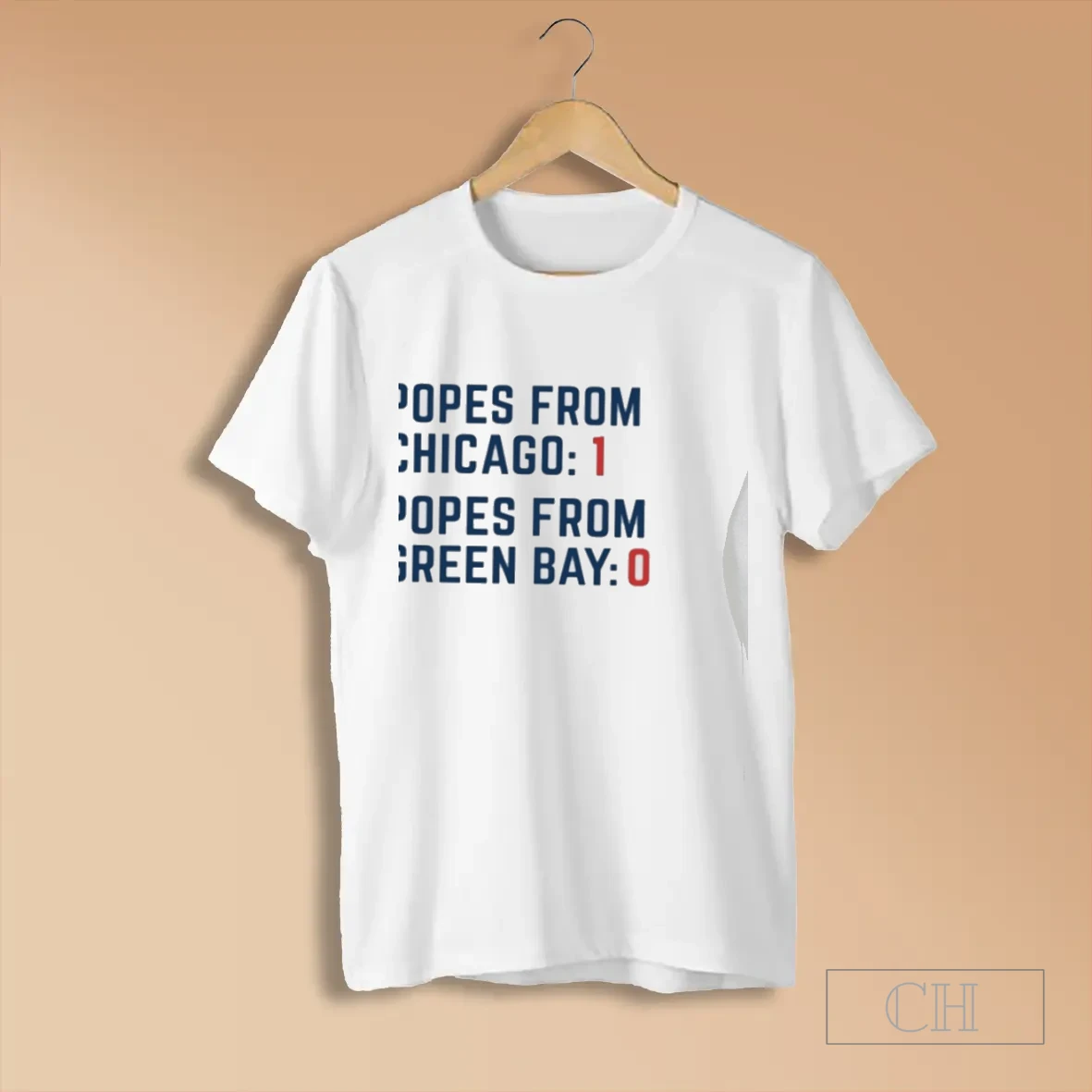 Popes From Chicago Popes From Green Bay Rivalry Shirts