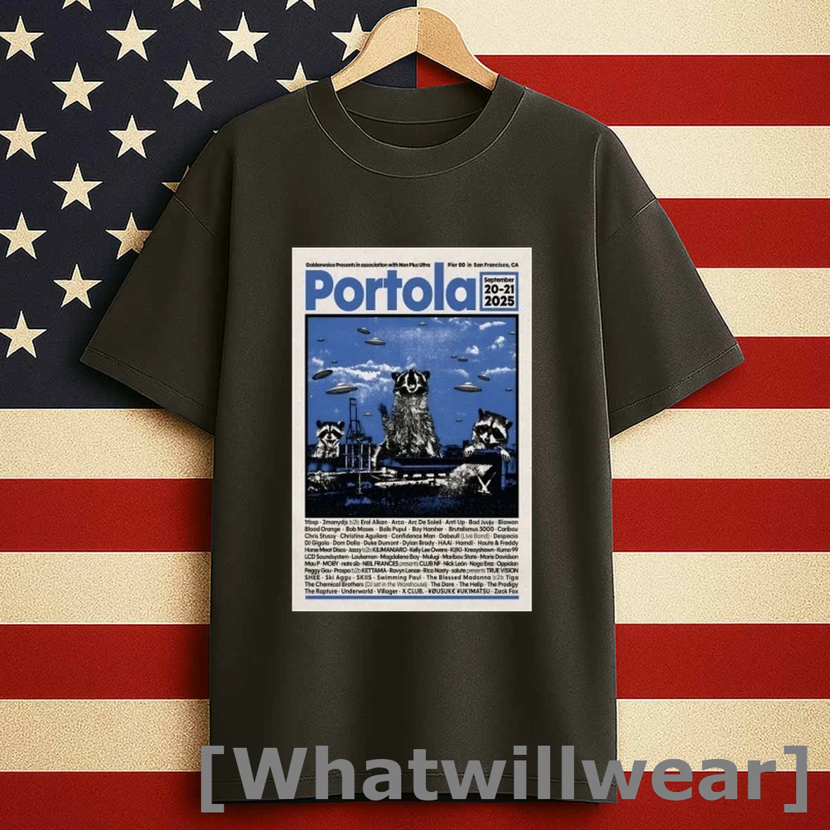 Portola At Pier 80 On Sep 20 21 2025 Shirts