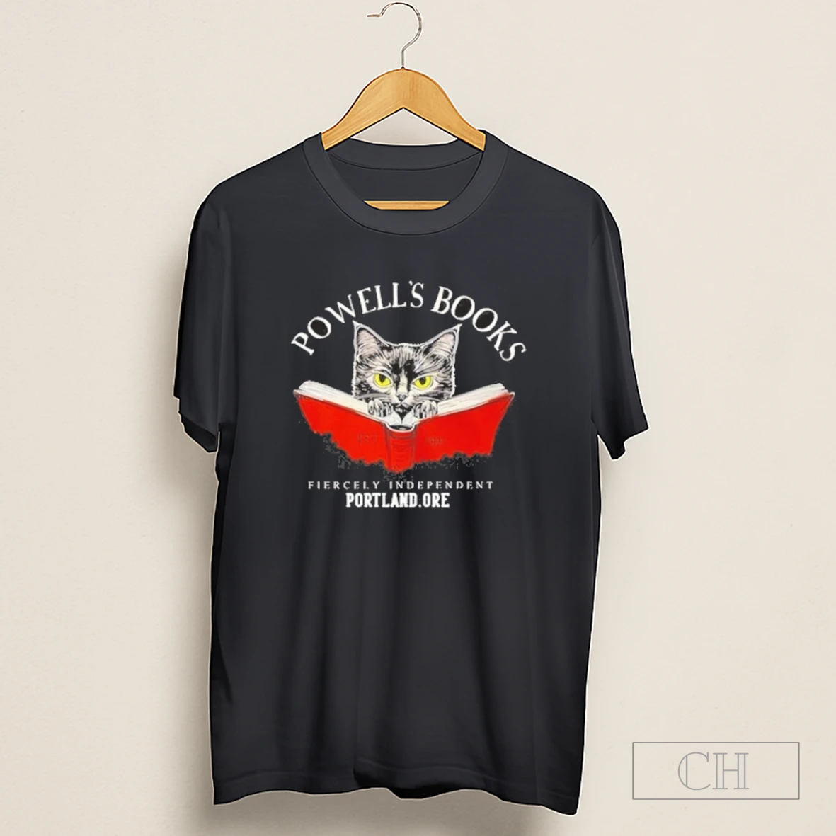 Powells Books Fiercely Independent Portland Ore Shirt