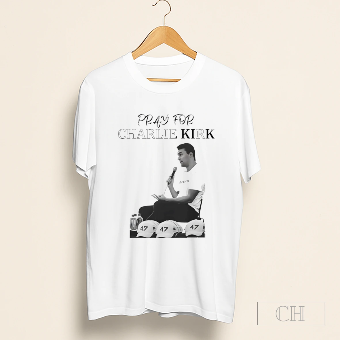 Pray For Charlie Kirk 47 Shirt