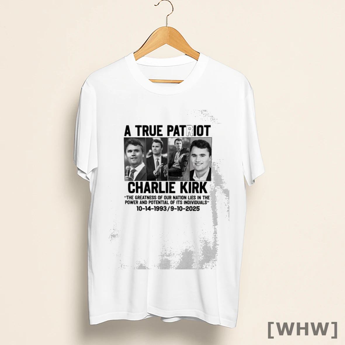 Premium A True Patriot Charlie Kirk Rip 2025 Shirt