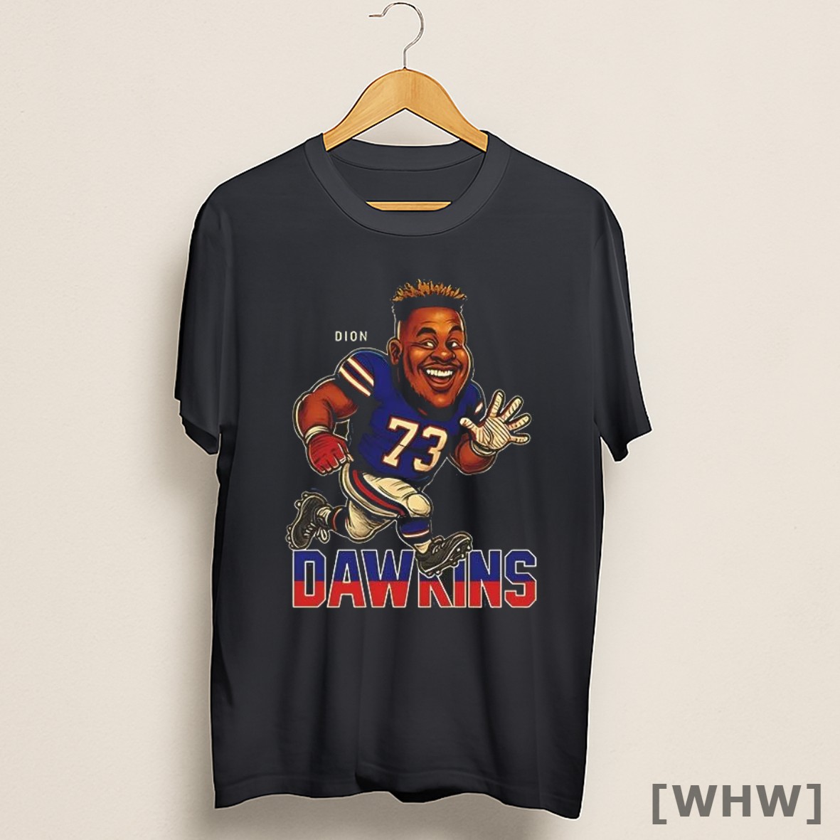 Premium Dion Dawkins Football Caricature Cartoon Shirt