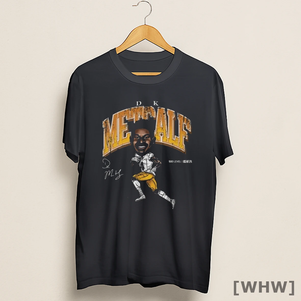 Premium Dk Metcalf Pittsburgh Cartoon Signature Shirt