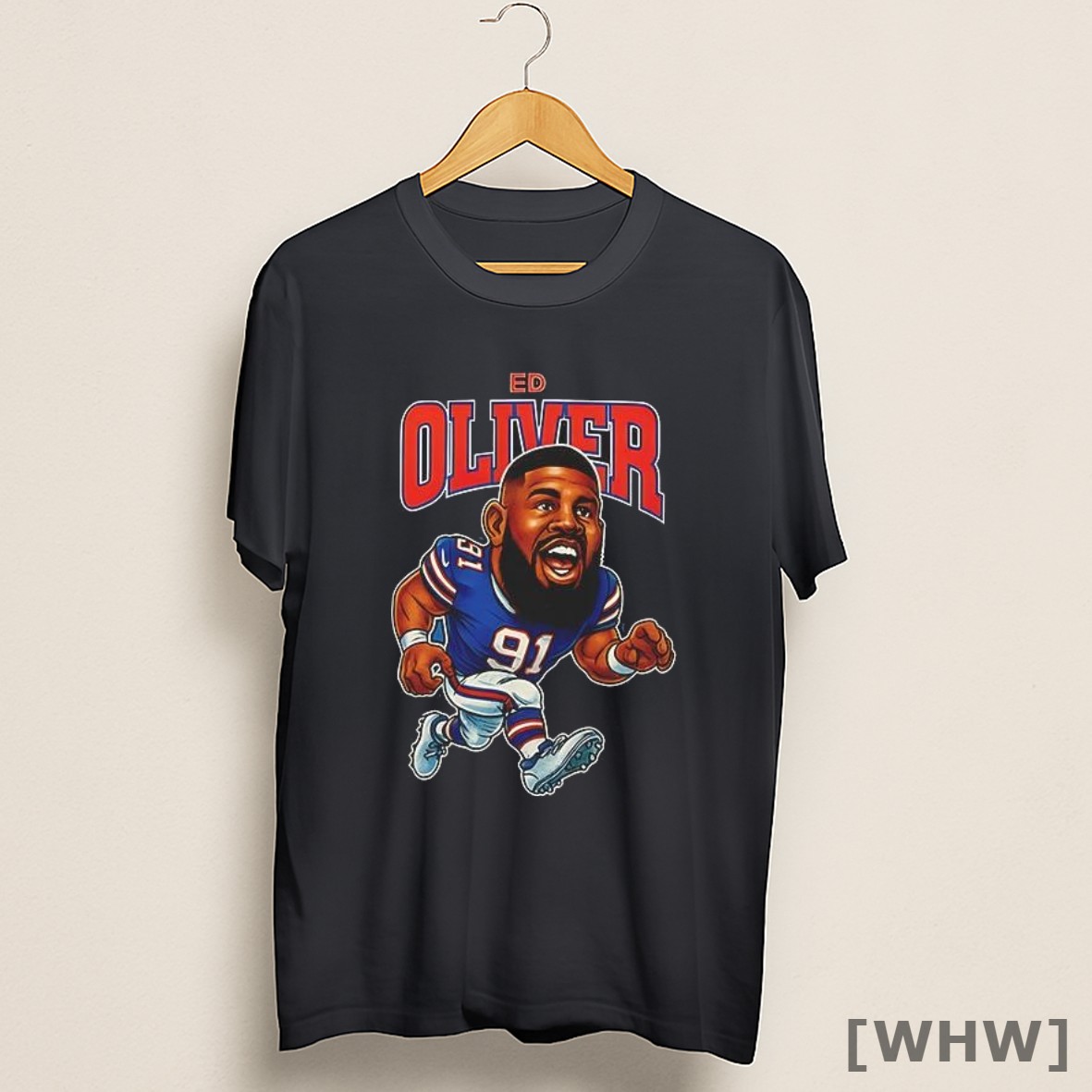 Premium Ed Oliver Football Caricature Cartoon Shirt