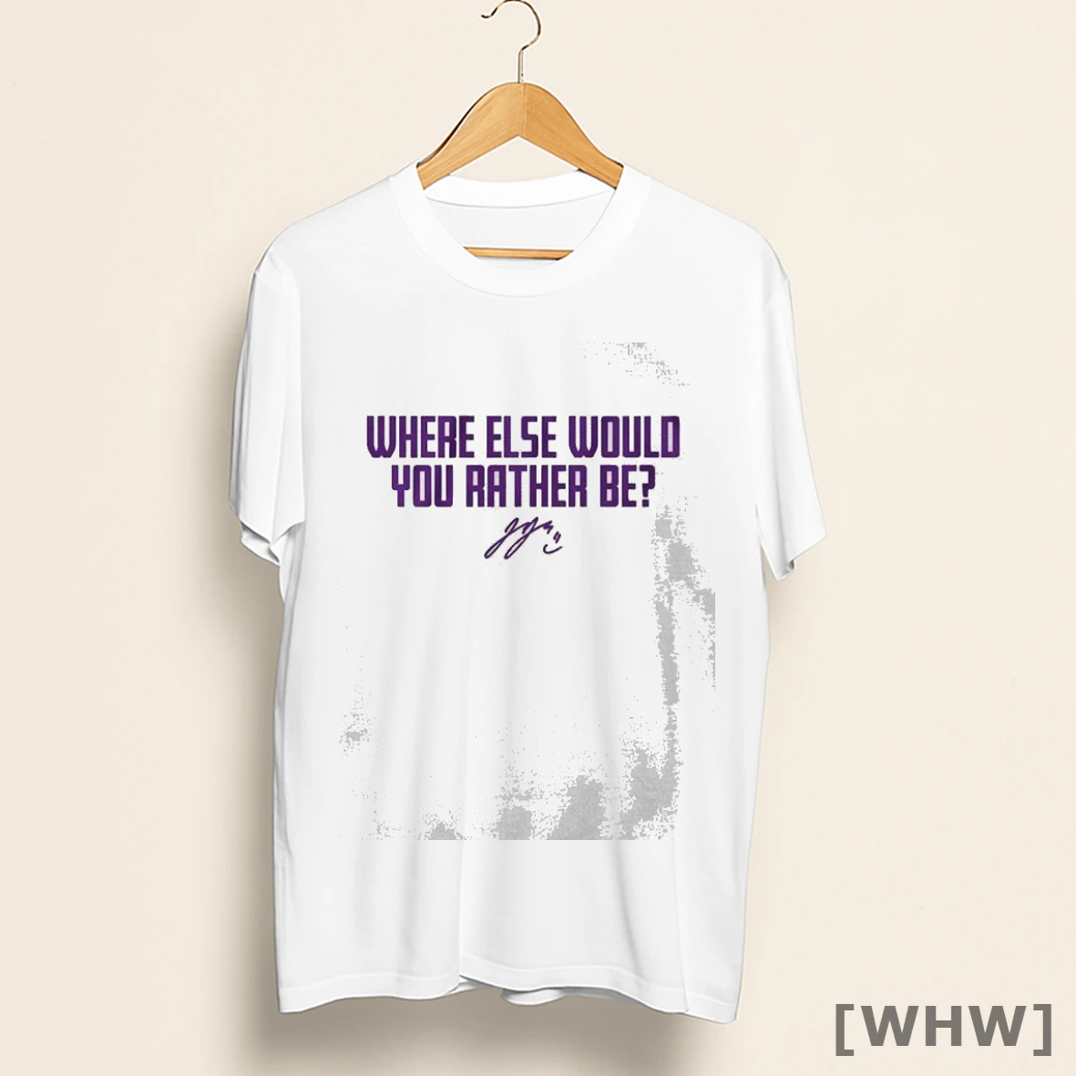 Premium J J Mccarthy Where Else Would You Rather Be Shirt