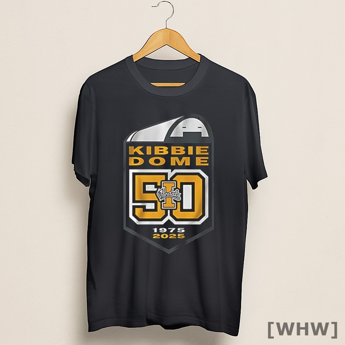 Premium Kibbie Dome 50 Vandals 1975 2025 Idaho College Football Anniversary Shirt