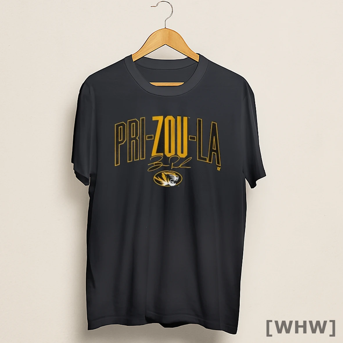 Premium Missouri Football Beau Pribula Pri Zou La Signature Shirt