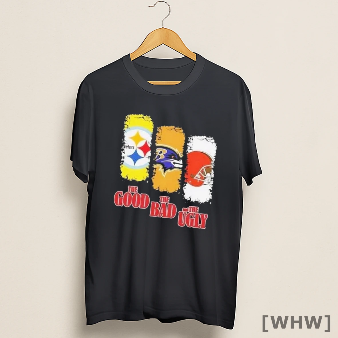 Premium Pittsburgh Steelers The Good Baltimore Ravens The Bad Cleveland Browns And The Ugly Shirt
