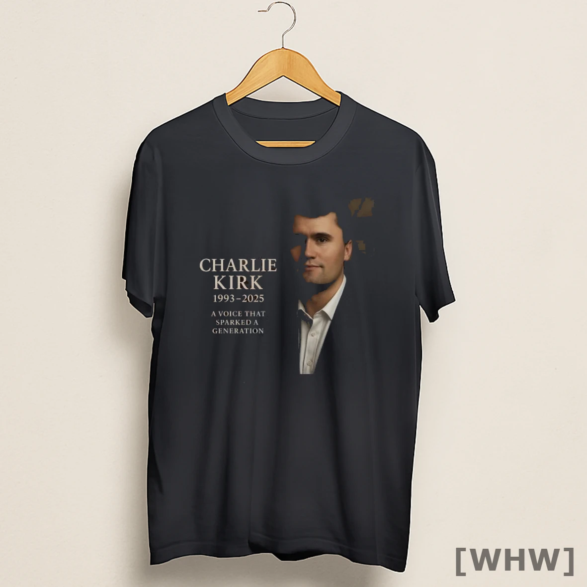 Premium Rip Charlie Kirk 1993 2025 A Voice That Sparked A Generation Shirt