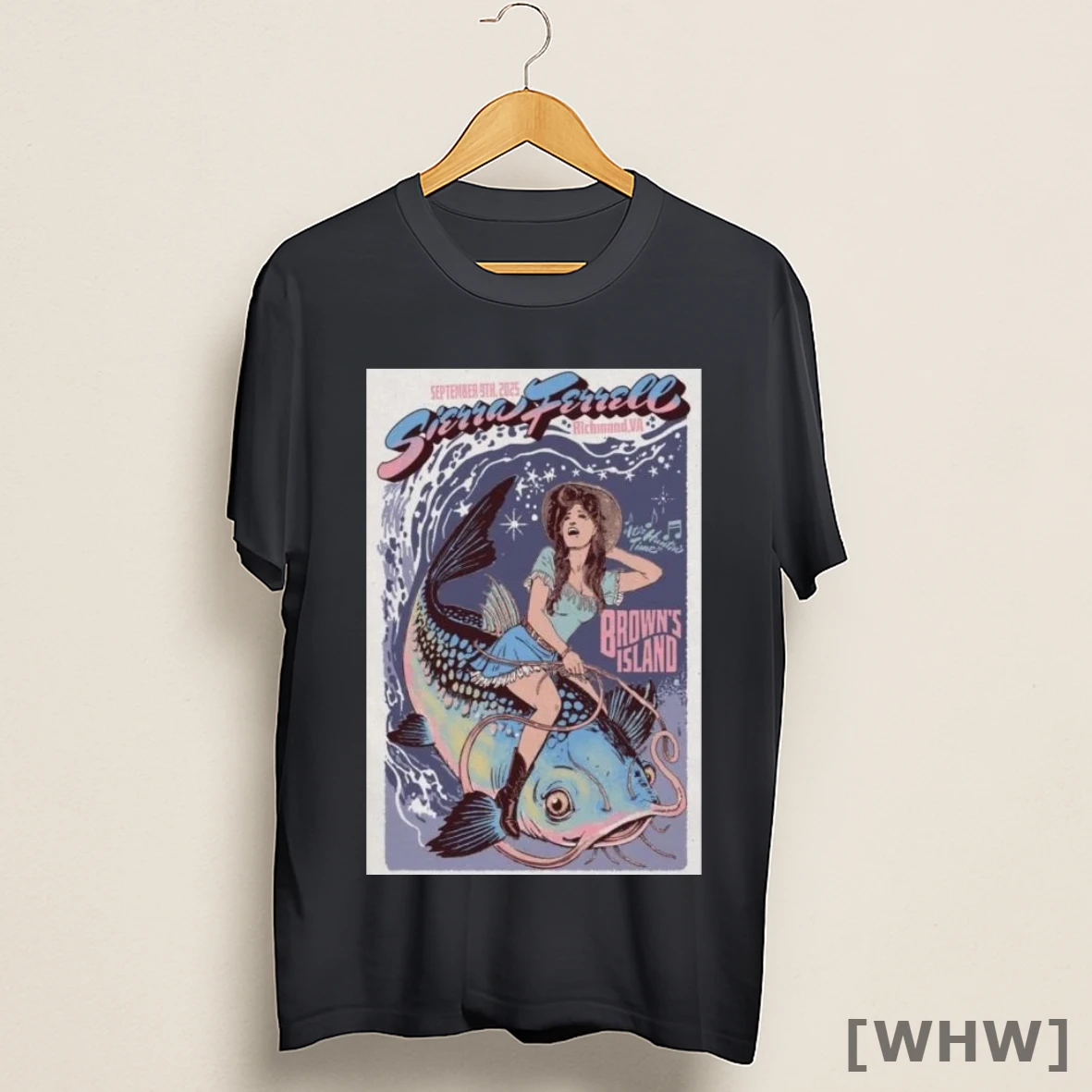 Premium Sierra Ferrell Browns Island Richmond Va Event Sept 9 2025 Shirt